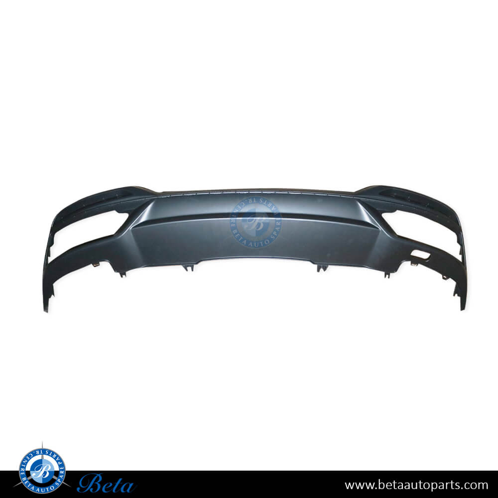 Audi A4 (2020-Up), Rear Diffuser (Matt Chrome), China, 8W0807521AARU6