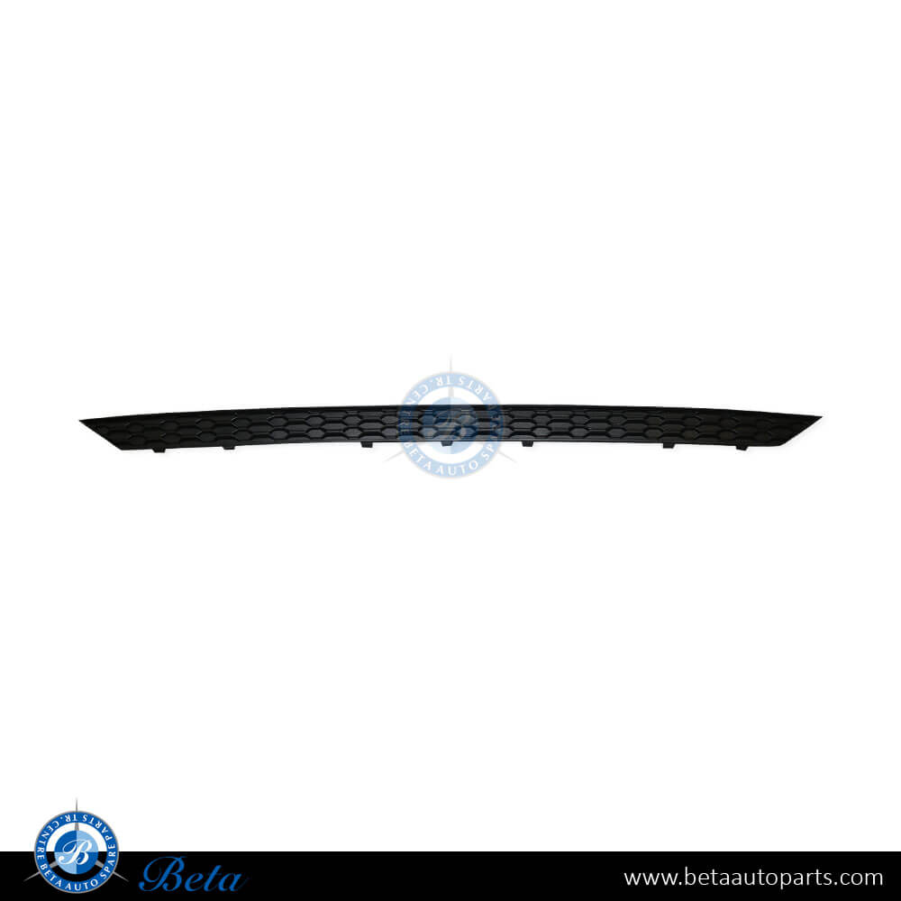 Audi A4 S-Line (2020-Up), Rear Diffuser Trim (Black), China, 8W0807833A9B9