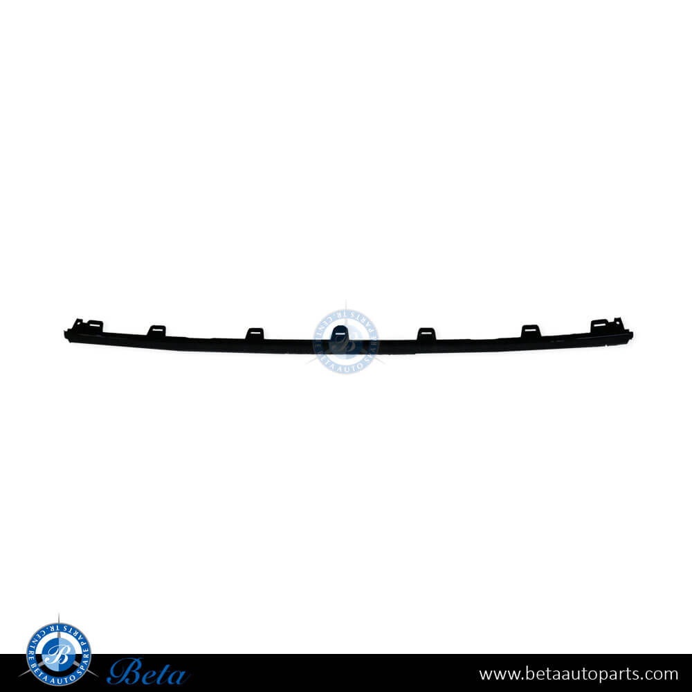 Audi A4 S-Line (2020-Up), Rear Diffuser Moulding - Gloss Black (Center), China, 8W0853551T94