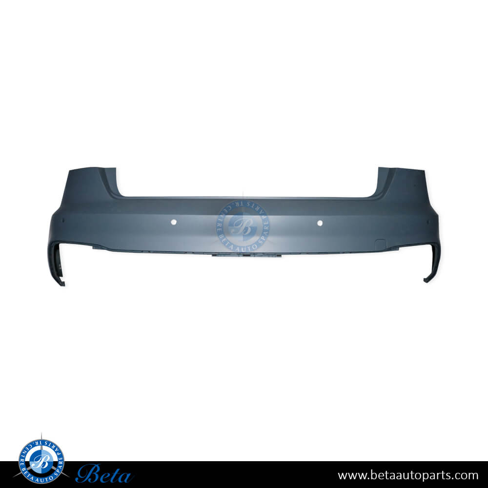 Audi A4 S-Line (2020-Up), Rear Bumper with PDC, China, 8W5807067K