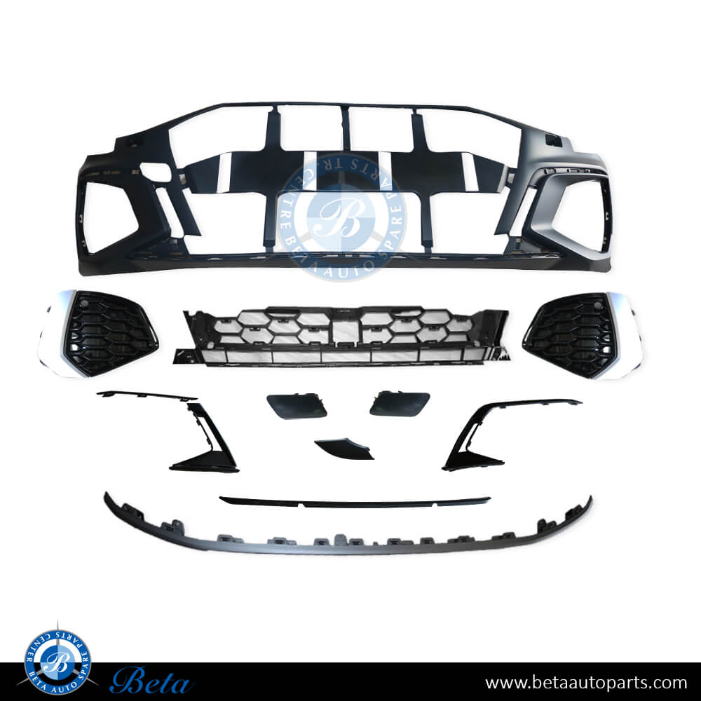 Audi A3 S-Line (2020 -Up), Front Bumper with PDC with Park Assist, China, 8Y0807065C