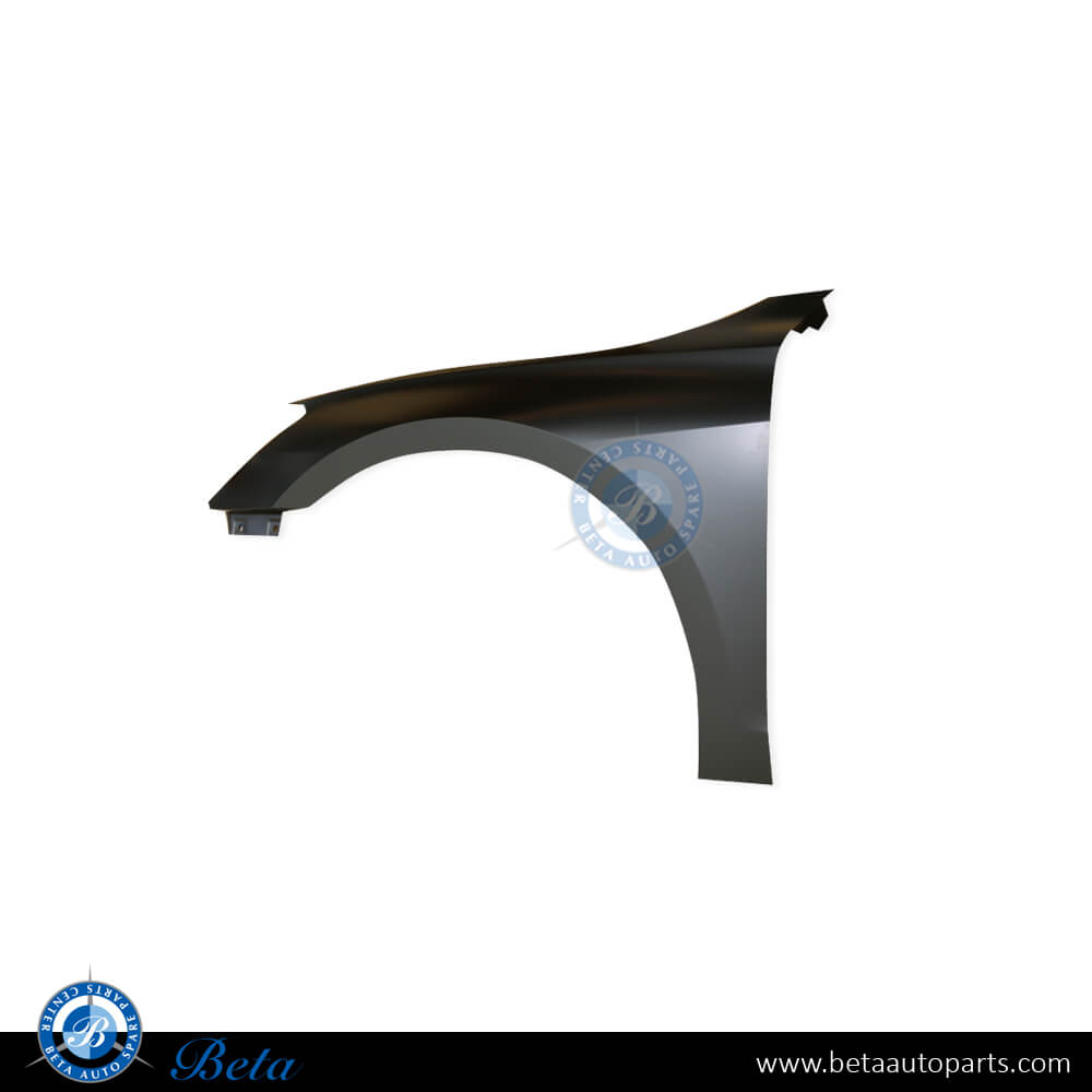 Left Side Front Fender - Steel for Audi A3 2020-Up models, Part Number 8Y0821105B