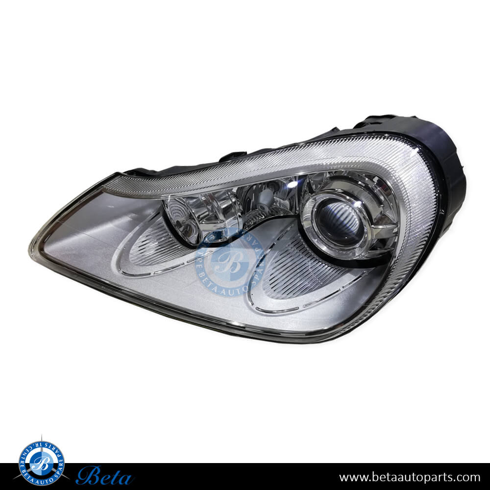 Left Side Headlamp Xenon for Porsche Cayenne 2007-2010 models, Part Number 95563117501