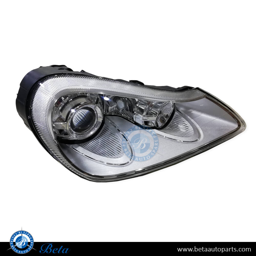 Right Side Headlamp Xenon for Porsche Cayenne 2007-2010 models, Part Number 95563117601