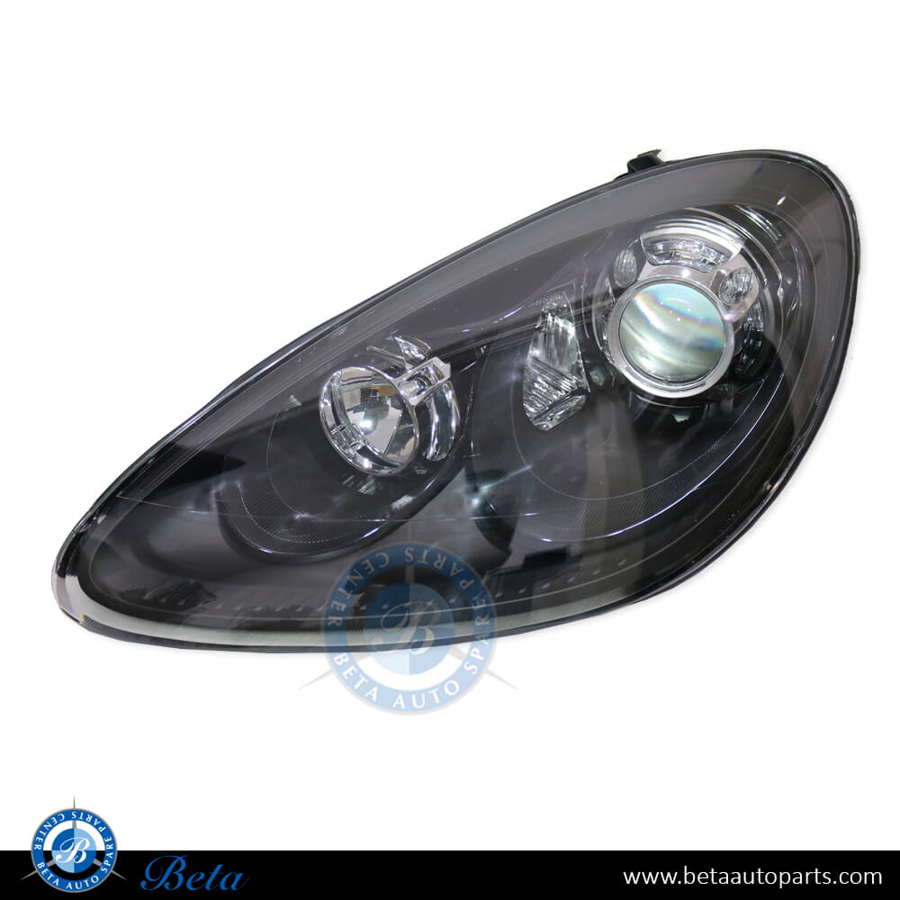 Left Side Headlamp Adaptive Xenon for Porsche Cayenne 2011-2014 models, Part Number 95863117700