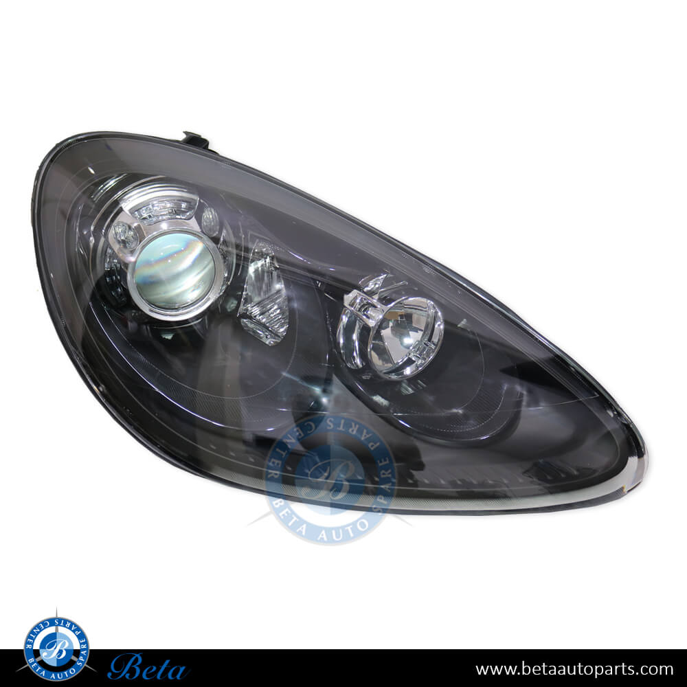 Right Side Headlamp Adaptive Xenon for Porsche Cayenne 2011-2014 models, Part Number 95863117800