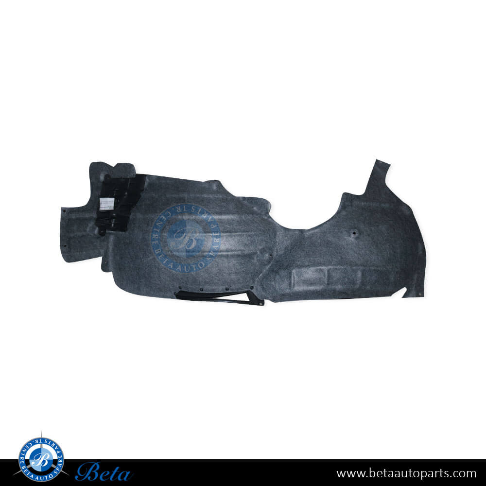 Right Side Front Wheel Fender Liner - Rear Half for Porsche Panamera 2017-Up models, Part Number 971810908