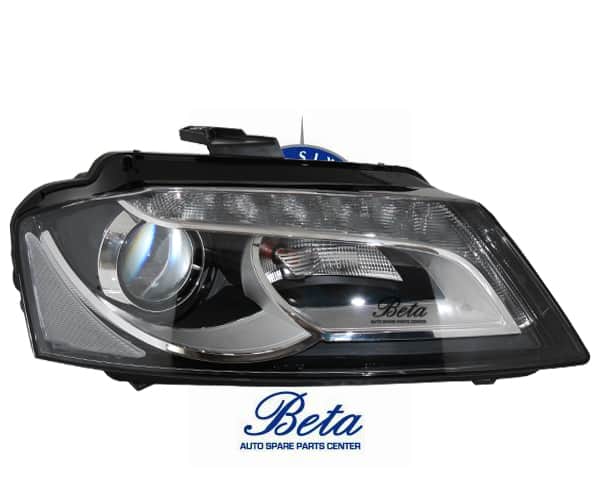 Audi A3 (2008-2012), Headlamp Xenon (Right), Taiwan, 8P0941030AM / 8P0941030BE