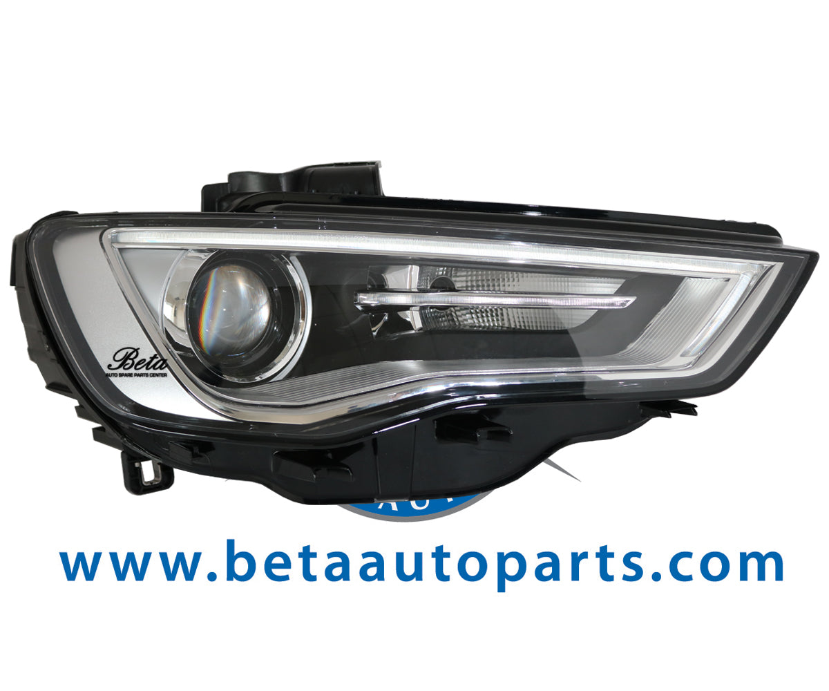 Audi A3 (2013-2016), Headlamp Xenon Led (Right), Depo, 8V0941044