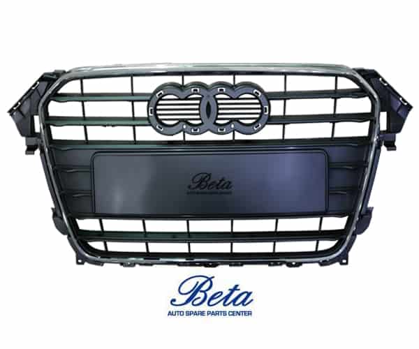 Audi A4 (2012-2015), Radiator Grille (Gray), China, 8K0853651E1QP