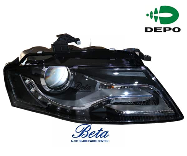 Audi A4 (2008-2011), Headlamp Xenon (Right), Taiwan, 8K0941030C