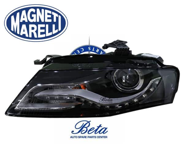 Audi A4 (2008-2011), Headlamp Xenon LED (Left), Magneti Marelli, 8K0941029C