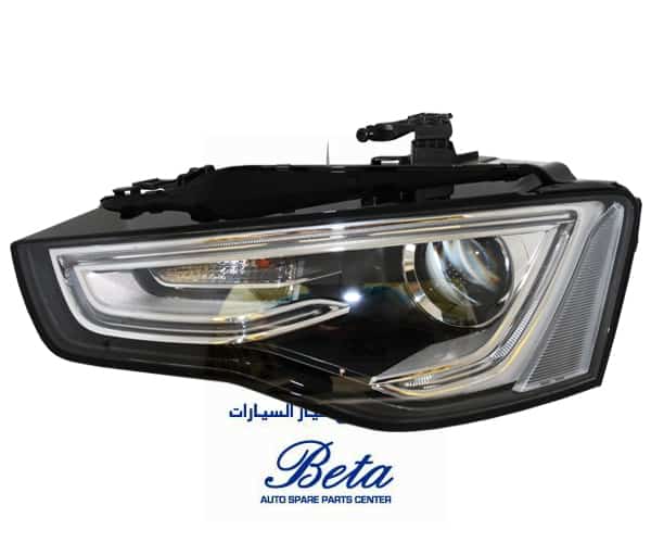 Audi A5 (2012-2016), Headlamp Xenon -Black (Left), Magneti Marelli, 8T0941043C