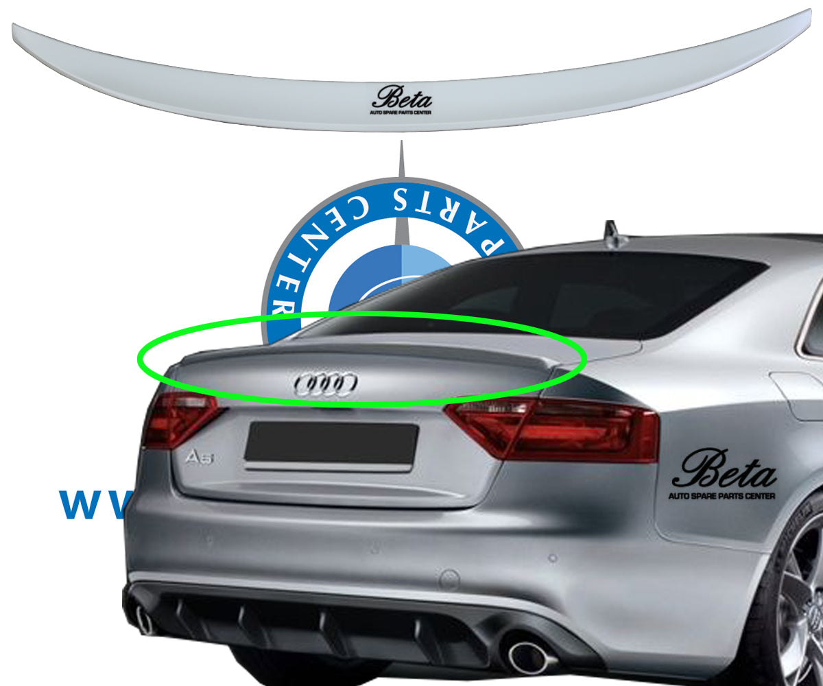 Audi A5 (2008-2016), Trunk Spoiler, Taiwan, 88827933GRU