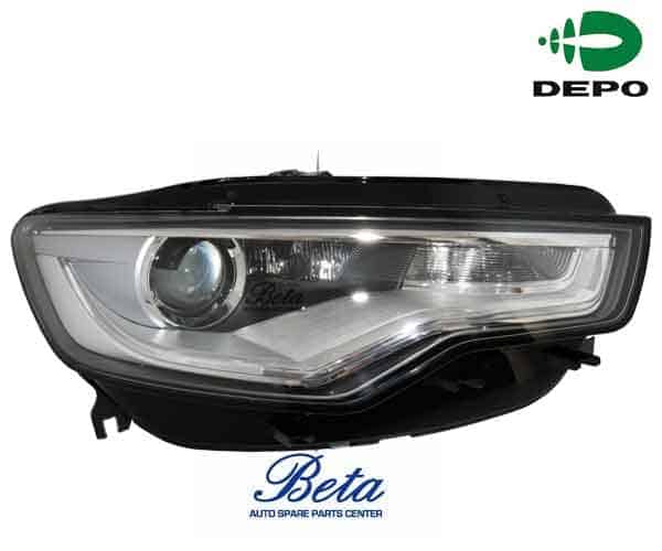 Right Side Headlamp Xenon LED for Audi A6 2011-2014 models, Part Number 4G0941044