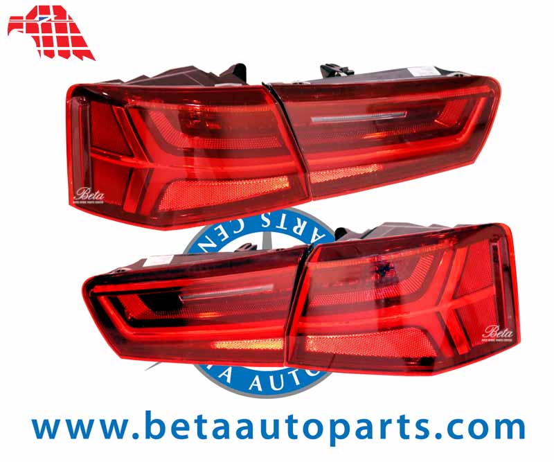 Tail Lamp Upgrade To 2015 LED Look with Dynamic Indicator for Audi A6 2011-2014 models