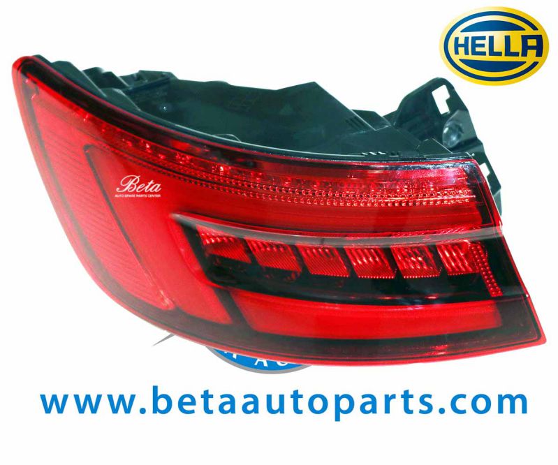 Audi A4 (2016-2019), Tail Lamp LED (Left), Hella, 8W5945091C / 8W5945091B