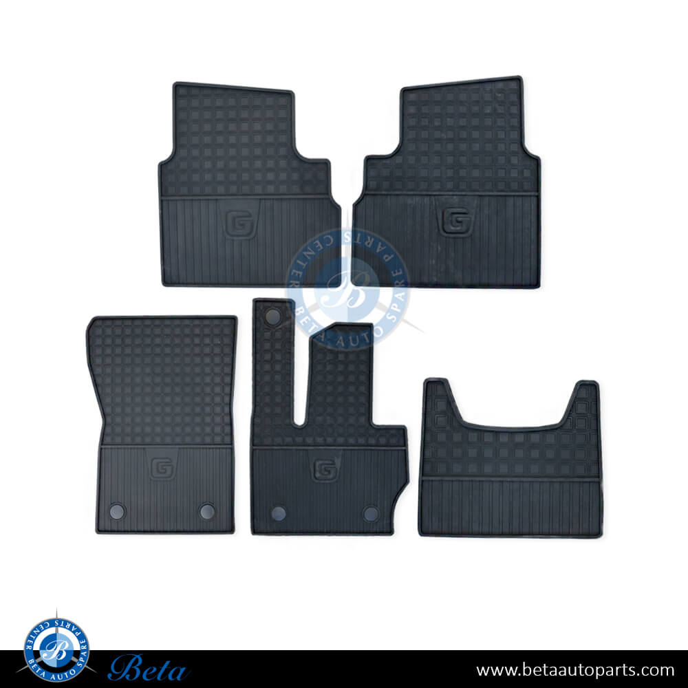 Floor mats for Mercedes G-Class W463 2018-Up models, Part Number B66680152