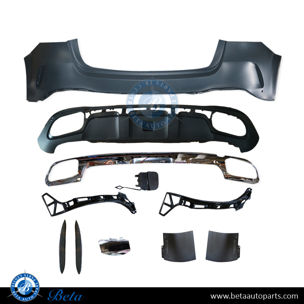 Mercedes GLE-Class W167 (2019-Up), Rear Bumper Normal AMG, China, 1678851203