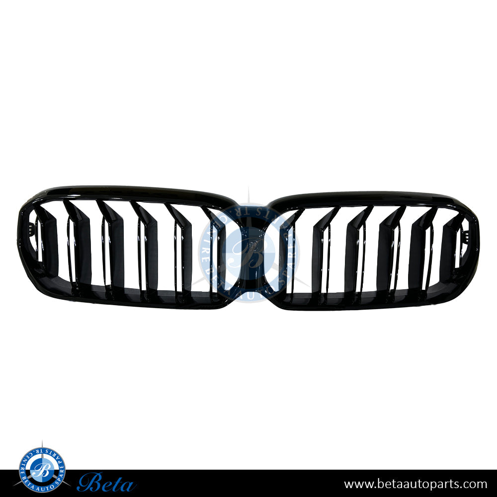 BMW 5 Series G30 LCI (2021-Up), Radiator Grille  M5 Look (Glossy Black), China, 51139464210