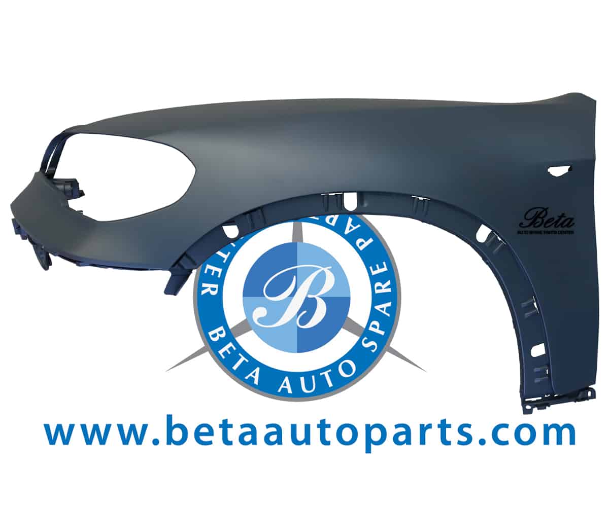 BMW X5 E70 (2007-2010), Front Fender Without Washer (Left), Taiwan, 51657222991