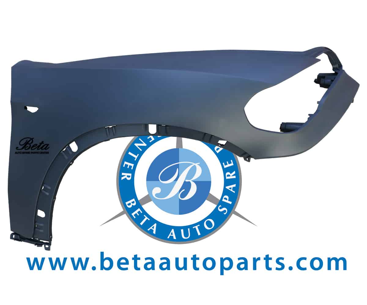 BMW X5 E70 (2007-2010), Front Fender Without Washer (Right), Taiwan, 51657222992