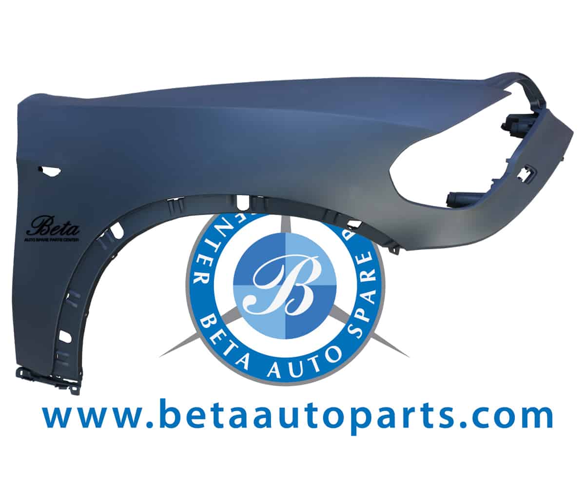 BMW X5 E70 LCI (2011-2013), Front Fender With Washer (Right), Taiwan, 51657222996