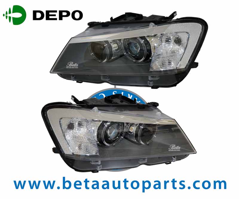 Headlamp Upgrade From Normal To Xenon for BMW X3 F25 2011-2014 models