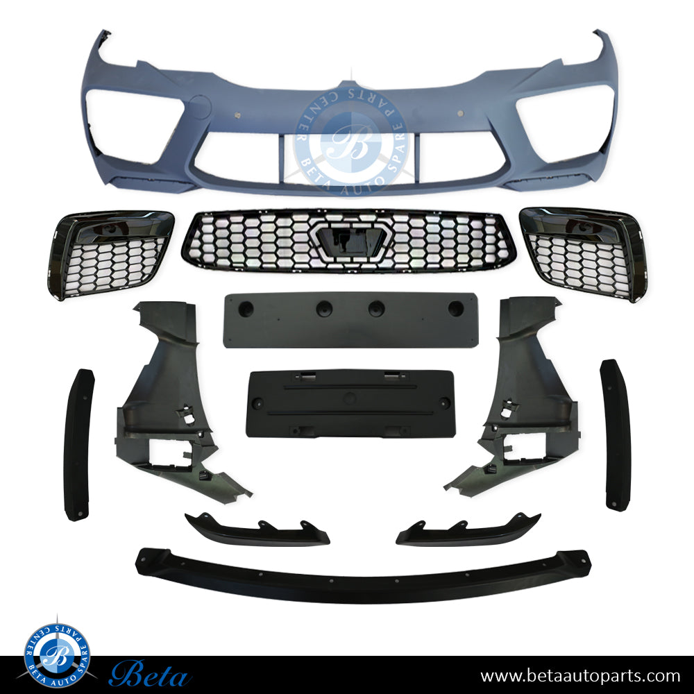 M8 Look Front Bumper Assembly China for BMW 3 Series G20 2019-up models, Part Number 51118099895