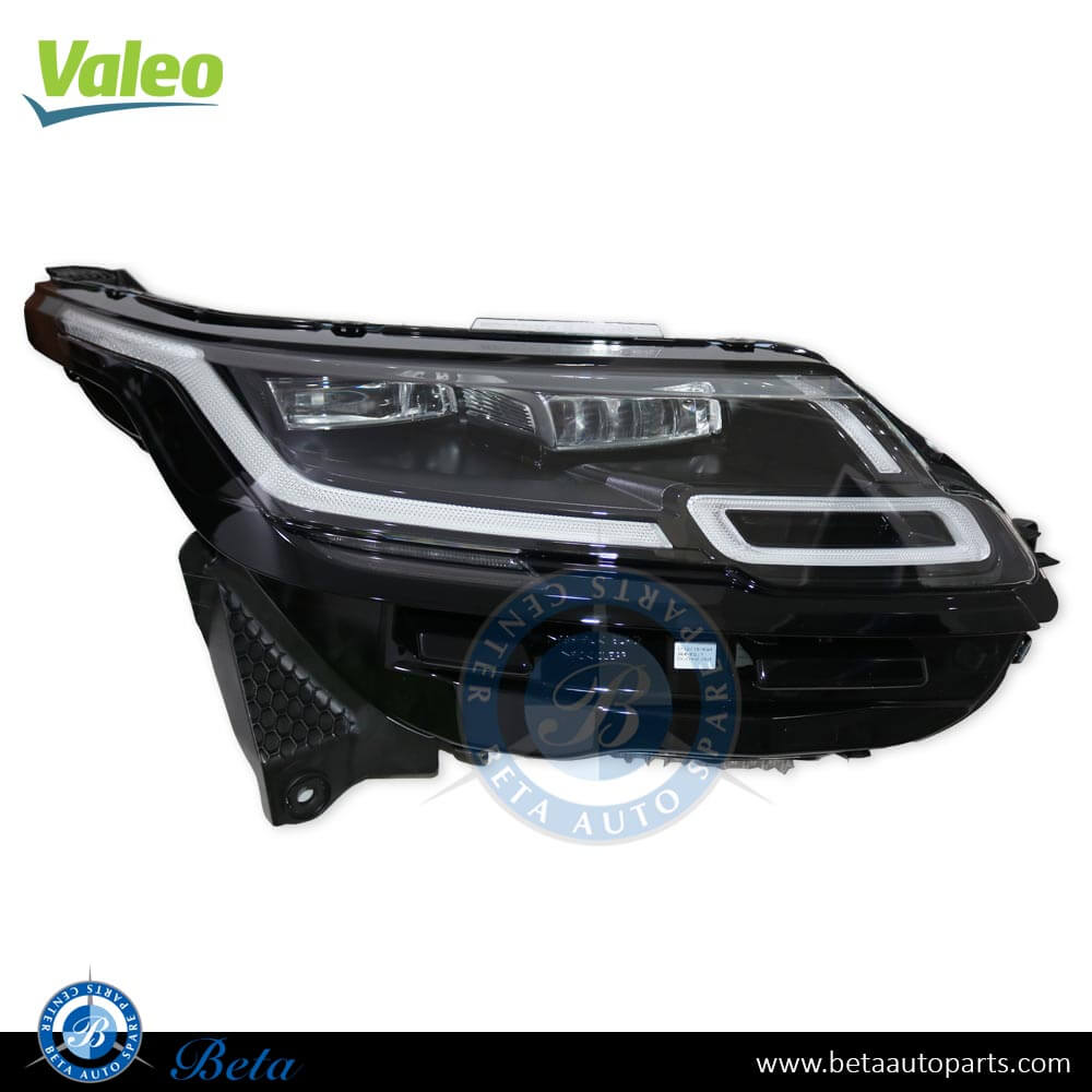 Right Side Headlamp High + for Range Rover Velar 2017-up models, Part Number LR108328