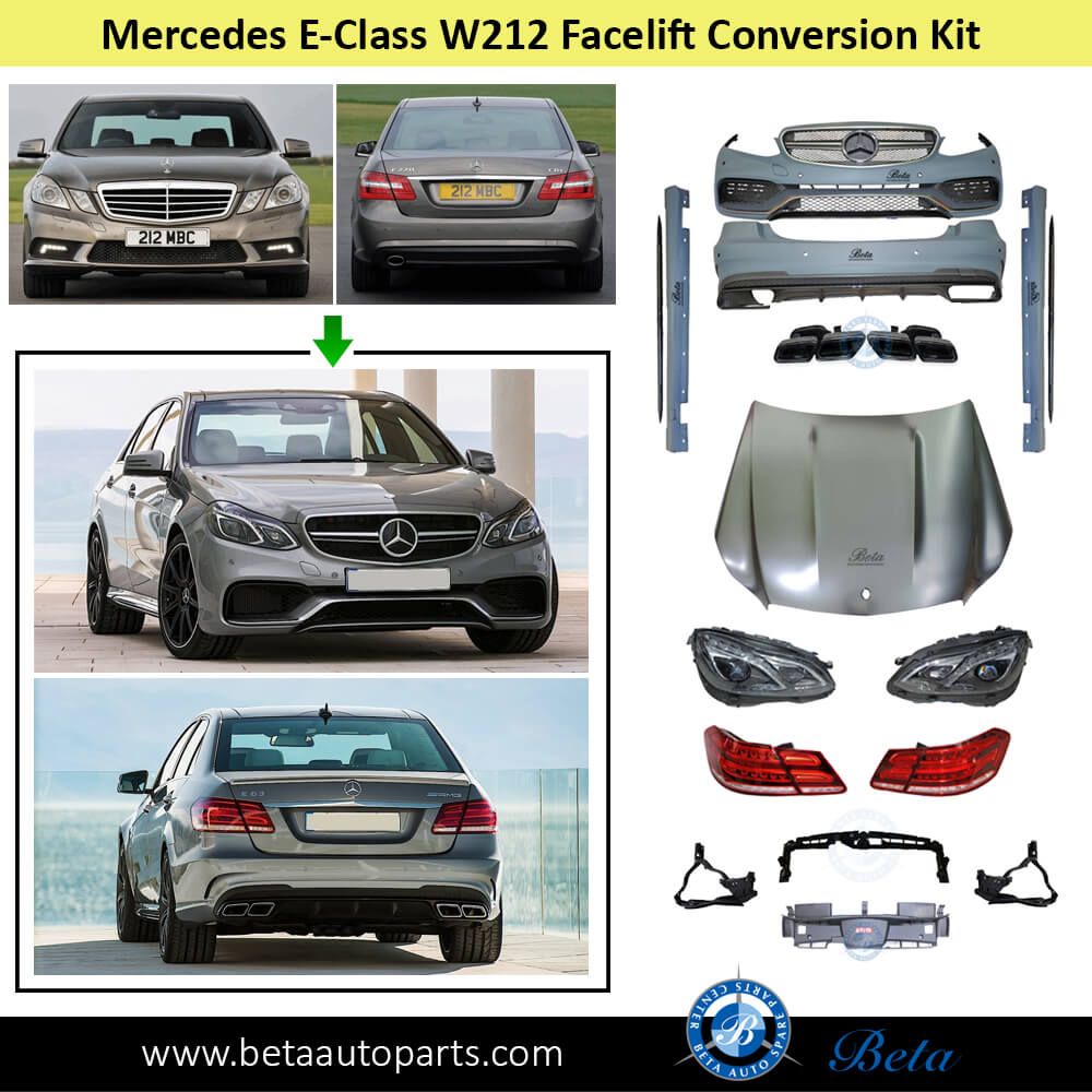 Mercedes E-Class W212 (2010-2013), Facelift Conversion Kit