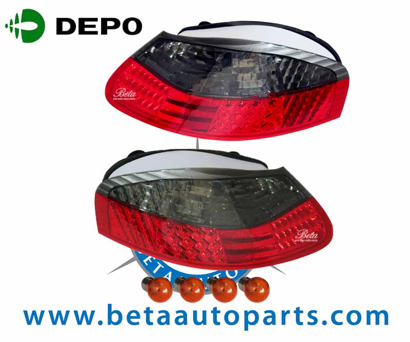 Tail Lamp LED -Red and Smoke for Porsche Boxster 1996-2004 models