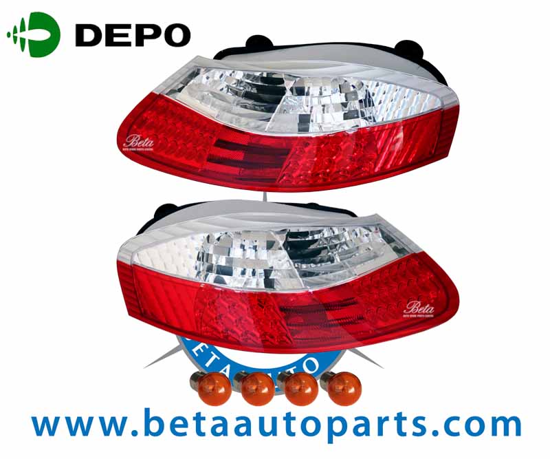 Tail Lamp LED -Red and Clear for Porsche Boxster 1996-2004 models