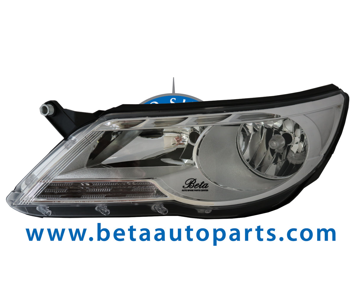 Volkswagen Tiguan (2008-2011), Headlamp Normal (Left), Taiwan, 5N1941031AB