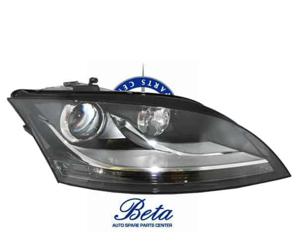 Right Side Headlamp Xenon -Black for Audi TT 2008-2010 models, Part Number 8J0941030D