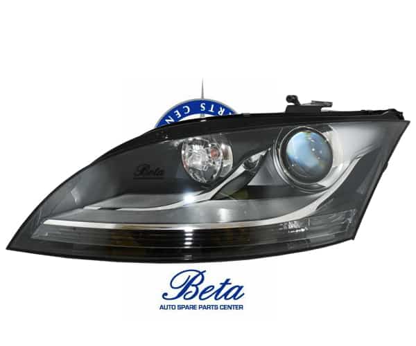 Left Side Headlamp Xenon -Silver for Audi TT 2008-2010 models, Part Number 8J0941029H