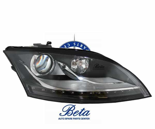 Right Side Headlamp Xenon LED -Black for Audi TT 2011-2014 models, Part Number 8J0941030AC