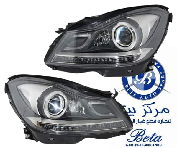 Headlamp Upgrade from Normal to LED look for Mercedes C-Class W204 2011-2014 models