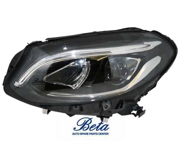 Left Side Headlamp LED for Mercedes B-Class W246 2012-2014 models, Part Number 2469060901 / 2469063501