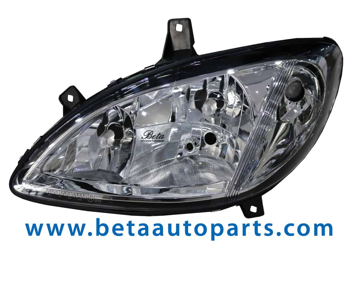 Left Side Headlamp for Mercedes VITO W639 2003-2009 models, Part Number 6398200161