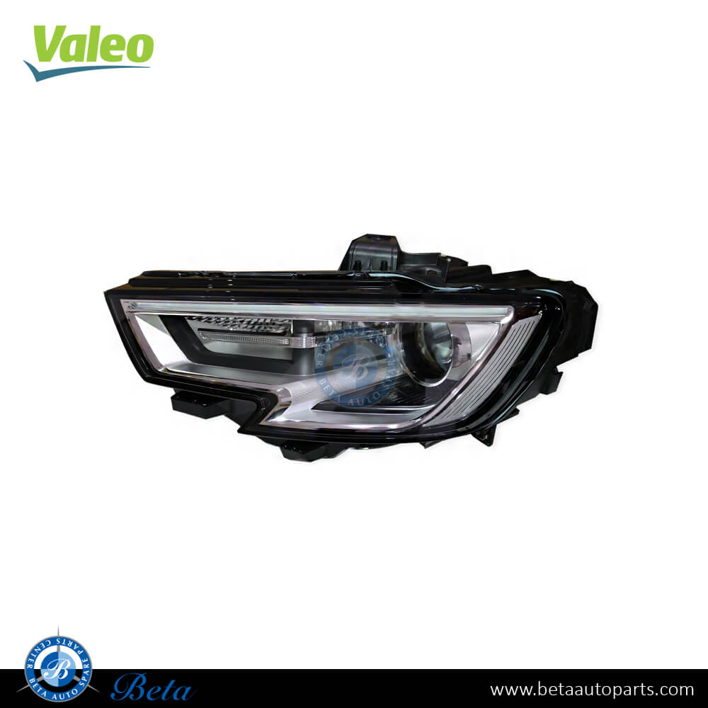 Audi A3 (2017-2019), Headlamp Xenon (Left), Valeo, 8V0941043E