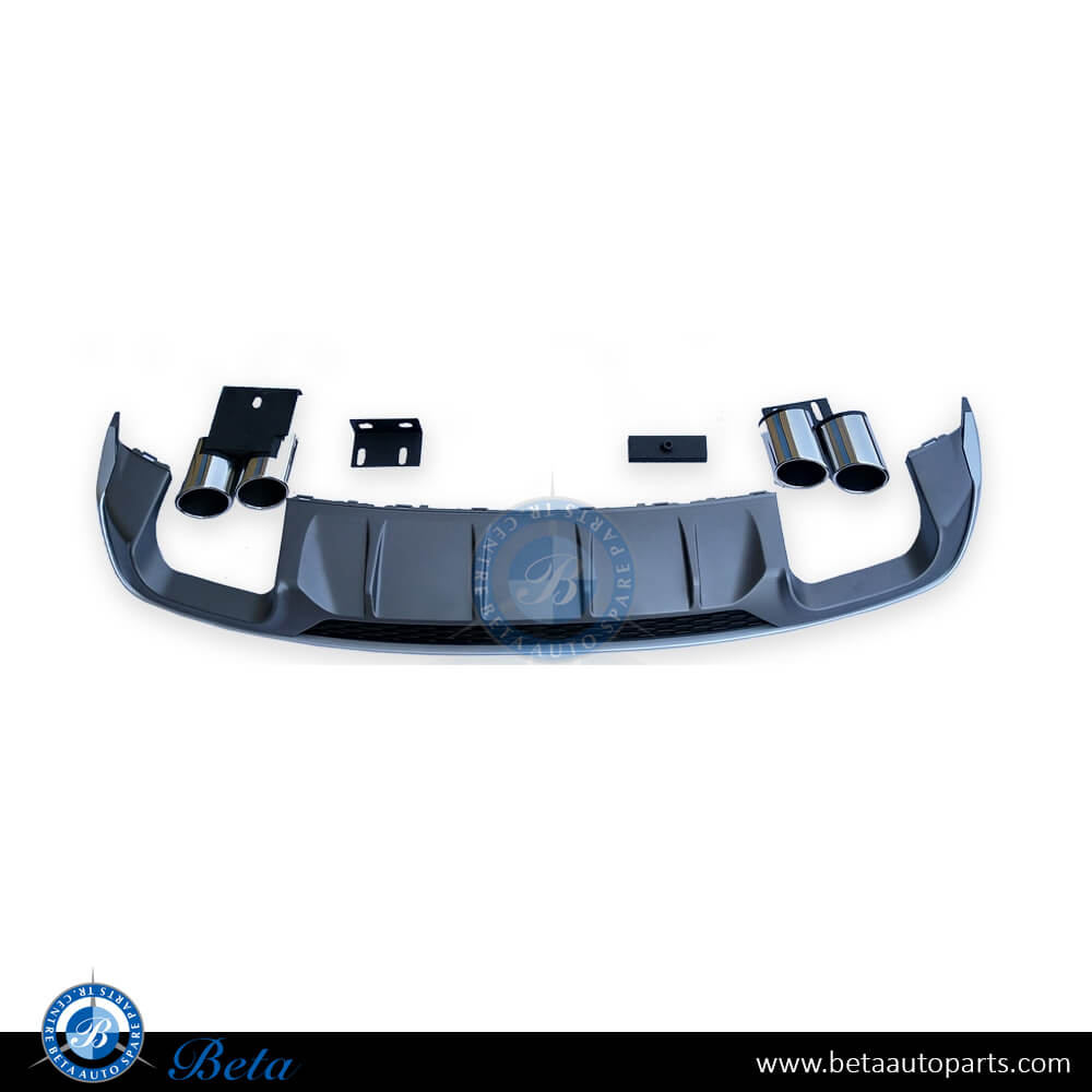 Audi A3 (2017-2019), Rear Diffuser S3 Look, China, 8V5807521L