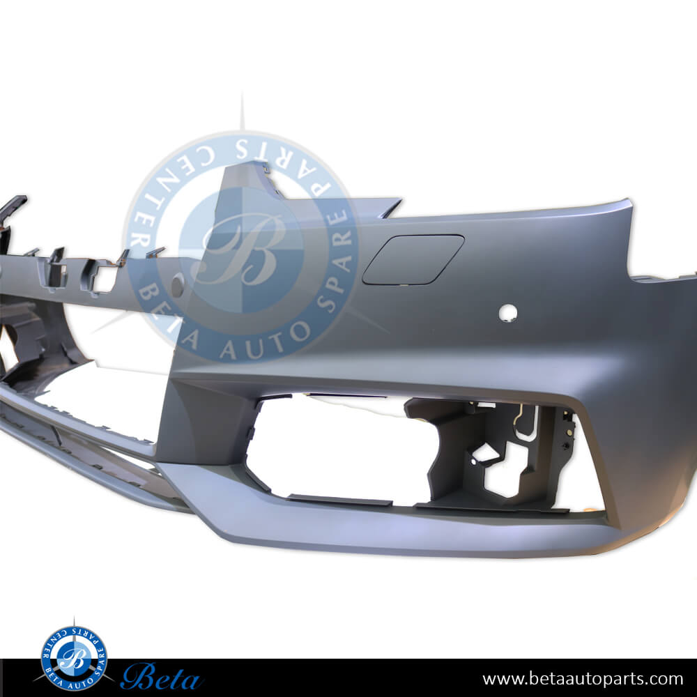 Audi A4 S-Line (2016-up), Front Bumper assembly with Grille, PDC and Washer, China, 8W0807065K