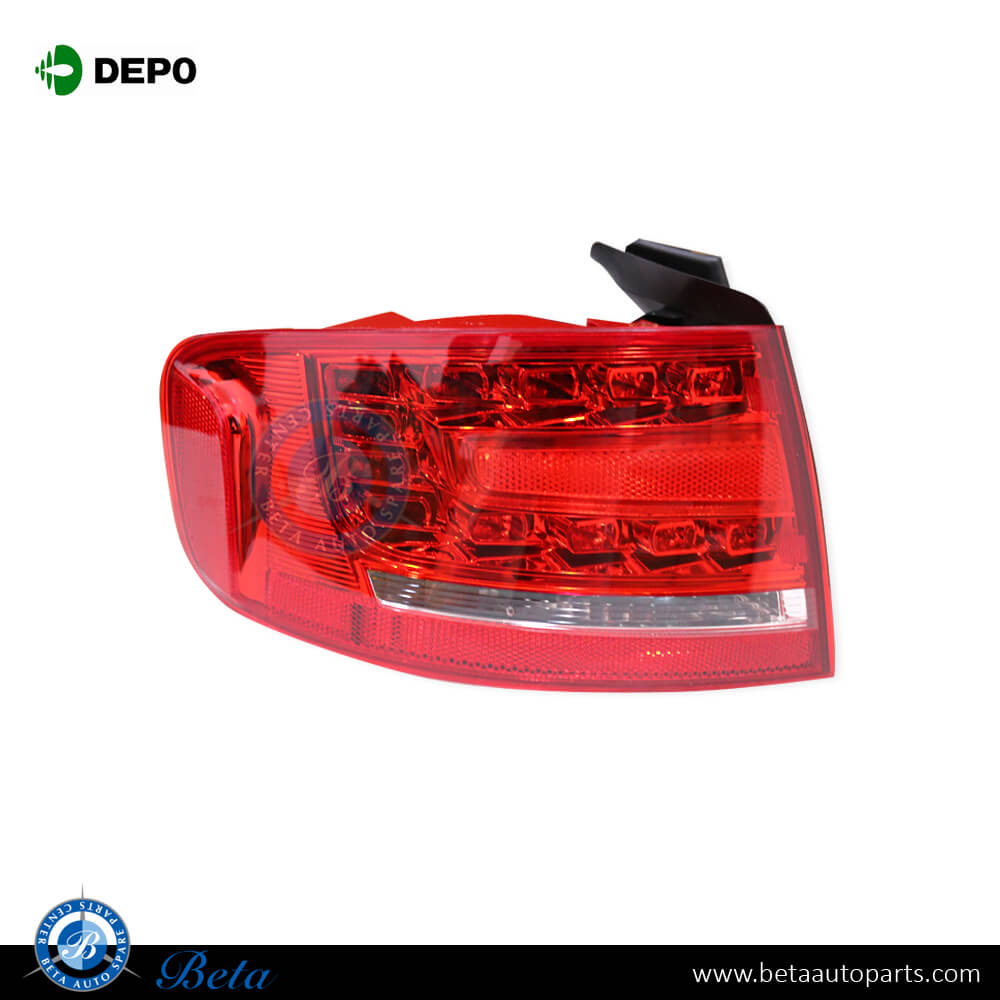 Audi A4 (2008-2011), Tail Lamp LED (Left), Depo, 8K5945095B