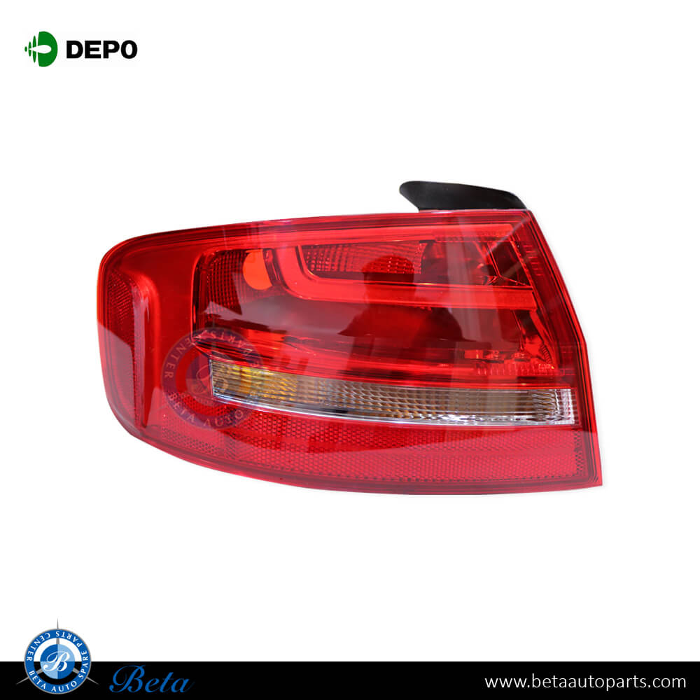 Audi A4 (2012-2015), Tail Lamp (Left), Depo, 8K5945095AA