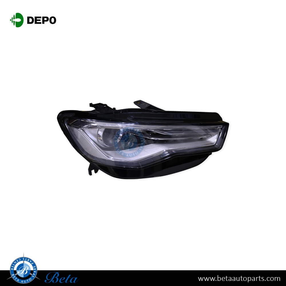 Right Side Headlamp Xenon LED for Audi A6 2015-2018 models, Part Number 4G0941044F