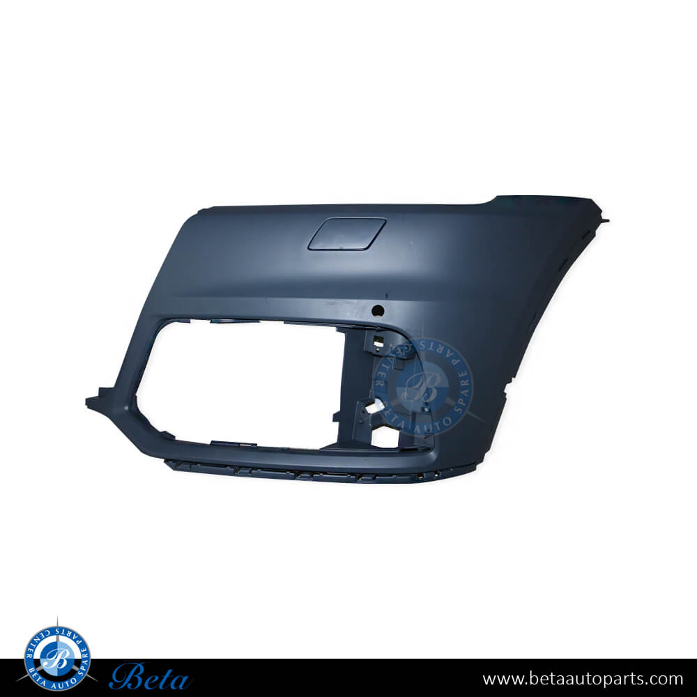 Left Side Front Bumper with PDC and Washer for Audi Q5 2018-Up models, Part Number 80A807107A