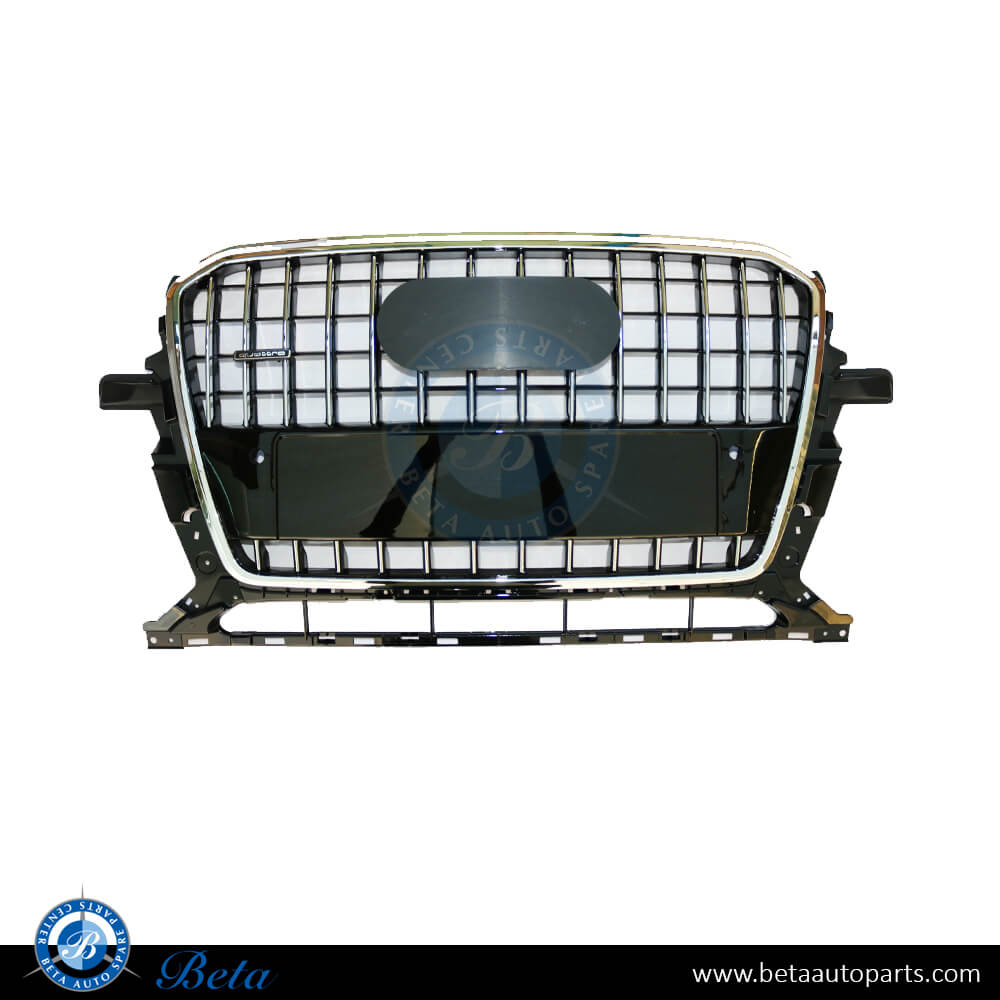 Grille with PDC and License Plate for Audi Q5 2013-2017 models, Part Number 8R0853651R