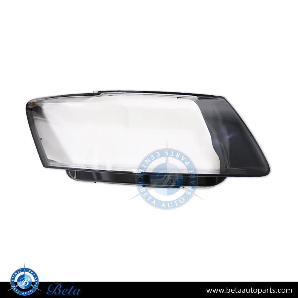 Right Side Headlamp Lens for Audi Q5 2013-2017 models, Part Number 8R0941044C