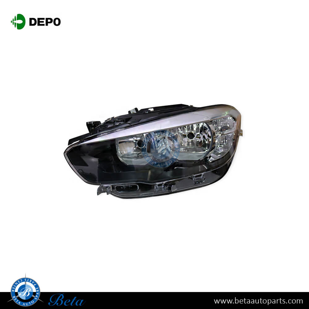 Left Side Headlamp Normal for BMW 1 Series F20/F21 LCI 2015-2019 models, Part Number 63117358391